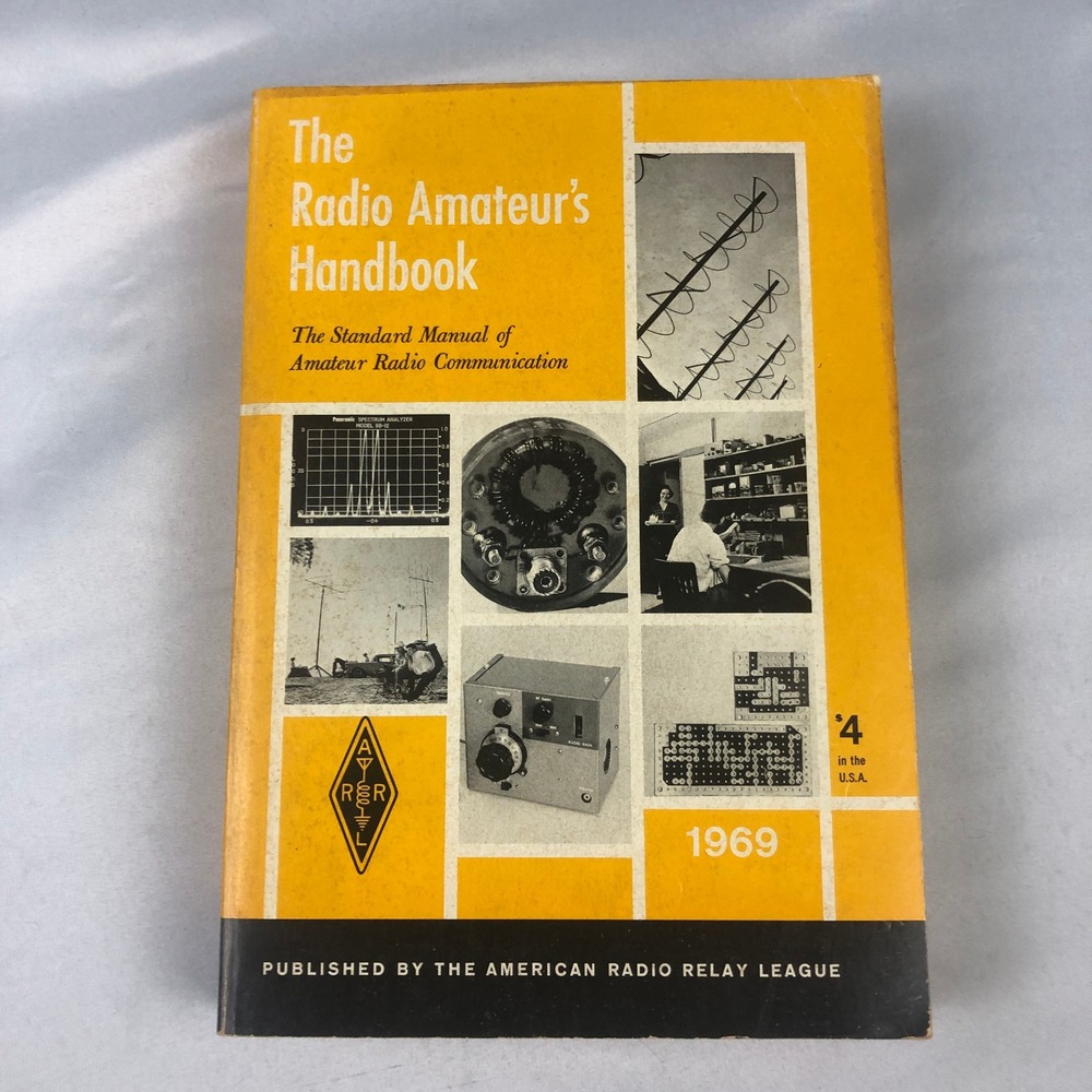 The Radio Amateur's Handbook 1969 ARRL 46th Edition Vintage Ham Radio Manual